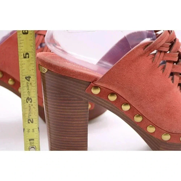 Michael Kors Women's Westley Mule Cinnamon Platform Slip On Shoes-10M - Picture 9 of 10